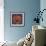 Pumpkin-Design Turnpike-Framed Giclee Print displayed on a wall