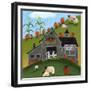 Pumpkins 4 Sale Cheryl Bartley-Cheryl Bartley-Framed Giclee Print