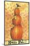 Pumpkins Happy Fall-Melinda Hipsher-Mounted Premium Giclee Print