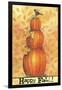 Pumpkins Happy Fall-Melinda Hipsher-Framed Giclee Print