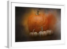 Pumpkins in October-Jai Johnson-Framed Giclee Print