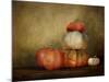 Pumpkins Still Life-Jai Johnson-Mounted Giclee Print