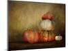 Pumpkins Still Life-Jai Johnson-Mounted Premium Giclee Print