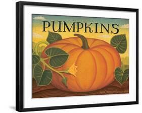 Pumpkins-Diane Pedersen-Framed Art Print