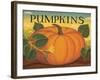 Pumpkins-Diane Pedersen-Framed Art Print