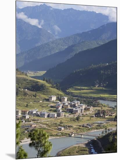 Punakha, Bhutan, Himalayas, Asia-Angelo Cavalli-Mounted Photographic Print