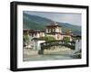 Punakha Dzong Dating from 1637, Punakha, Bhutan, Asia-Christian Kober-Framed Photographic Print