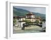 Punakha Dzong Dating from 1637, Punakha, Bhutan, Asia-Christian Kober-Framed Photographic Print