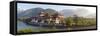 Punakha Dzong Monastery, Punakha, Bhutan-Peter Adams-Framed Stretched Canvas