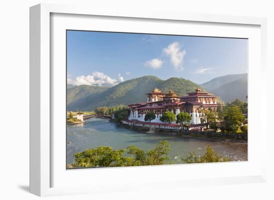 Punakha Dzong or Monastery, Punakha, Bhutan-Peter Adams-Framed Photographic Print