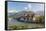 Punakha Dzong or Monastery, Punakha, Bhutan-Peter Adams-Framed Stretched Canvas