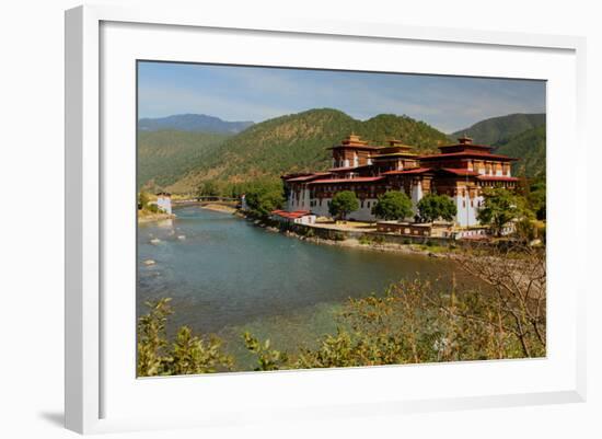 Punakha Dzong (Palace of Great Happiness), Bhutan-Renee Vititoe-Framed Photographic Print