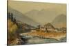 Punakha Dzong-Tim Scott Bolton-Stretched Canvas