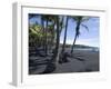 Punaluu Black Sand Beach, Island of Hawaii (Big Island), Hawaii, USA-Ethel Davies-Framed Photographic Print