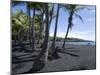 Punaluu Black Sand Beach, Island of Hawaii (Big Island), Hawaii, USA-Ethel Davies-Mounted Photographic Print