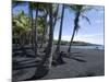 Punaluu Black Sand Beach, Island of Hawaii (Big Island), Hawaii, USA-Ethel Davies-Mounted Photographic Print