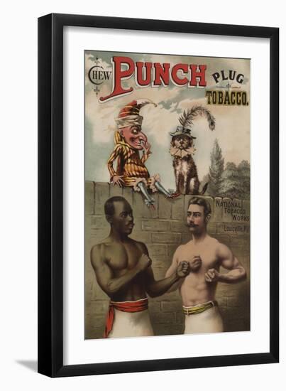 Punch and Chew, 1886-null-Framed Giclee Print