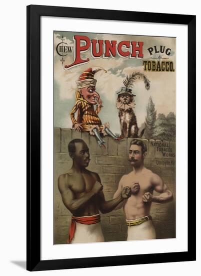 Punch and Chew, 1886-null-Framed Giclee Print