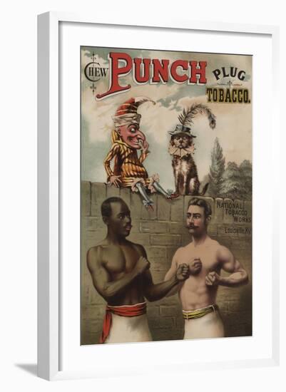 Punch and Chew, 1886-null-Framed Giclee Print