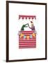 Punch and Judy, 2014-Isobel Barber-Framed Giclee Print