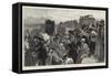Punch and Judy at the Seaside-Robert Barnes-Framed Stretched Canvas