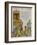 Punch and Judy. Children Watching a Punch and Judy Show. Illustration From London Town'-Thomas Crane-Framed Giclee Print