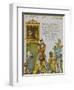 Punch and Judy. Children Watching a Punch and Judy Show. Illustration From London Town'-Thomas Crane-Framed Giclee Print