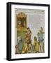 Punch and Judy. Children Watching a Punch and Judy Show. Illustration From London Town'-Thomas Crane-Framed Giclee Print