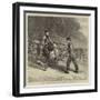 Punch and Judy on their Travels, a Sketch on a Turnpike Road-Samuel Edmund Waller-Framed Giclee Print