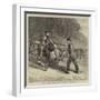 Punch and Judy on their Travels, a Sketch on a Turnpike Road-Samuel Edmund Waller-Framed Giclee Print