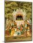 Punch and Judy show in In the Tuileries Gardens - le jardin des Tuileries-Thomas Crane-Mounted Giclee Print