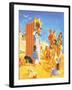 Punch and Judy Show on the Beach-English School-Framed Giclee Print