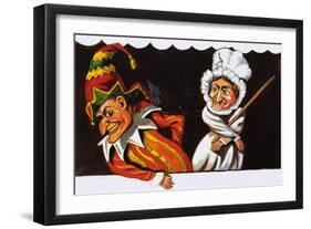 Punch and Judy-null-Framed Premium Giclee Print