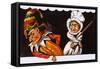 Punch and Judy-null-Framed Stretched Canvas