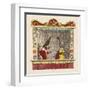 Punch and Pretty Poll-George Cruikshank-Framed Art Print