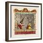 Punch and Pretty Poll-George Cruikshank-Framed Art Print