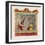 Punch and Pretty Poll-George Cruikshank-Framed Art Print