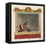 Punch and Toby-George Cruikshank-Framed Stretched Canvas