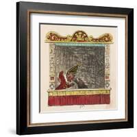 Punch and Toby-George Cruikshank-Framed Art Print