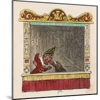 Punch and Toby-George Cruikshank-Mounted Art Print