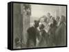 Punch at Naples-Thomas Uwins-Framed Stretched Canvas