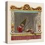 Punch Beats Judy-George Cruikshank-Stretched Canvas