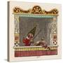 Punch Beats Judy-George Cruikshank-Stretched Canvas