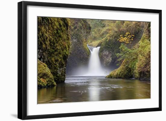 Punch Bowl Falls, Columbia River Gorge, Oregon, USA-Jamie & Judy Wild-Framed Photographic Print