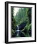 Punch Bowl Falls, Eagle Creek, Columbia River Gorge Scenic Area, Oregon, USA-Janis Miglavs-Framed Photographic Print