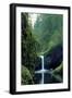 Punch Bowl Falls, Eagle Creek, Columbia River Gorge Scenic Area, Oregon, USA-Janis Miglavs-Framed Photographic Print