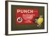 Punch Brand - Escondido, California - Citrus Crate Label-Lantern Press-Framed Art Print