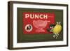 Punch Brand - Escondido, California - Citrus Crate Label-Lantern Press-Framed Art Print