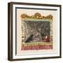 Punch Fights Old Nick-George Cruikshank-Framed Art Print