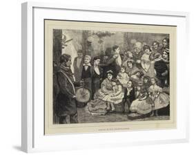 Punch in the Drawing-Room-null-Framed Giclee Print